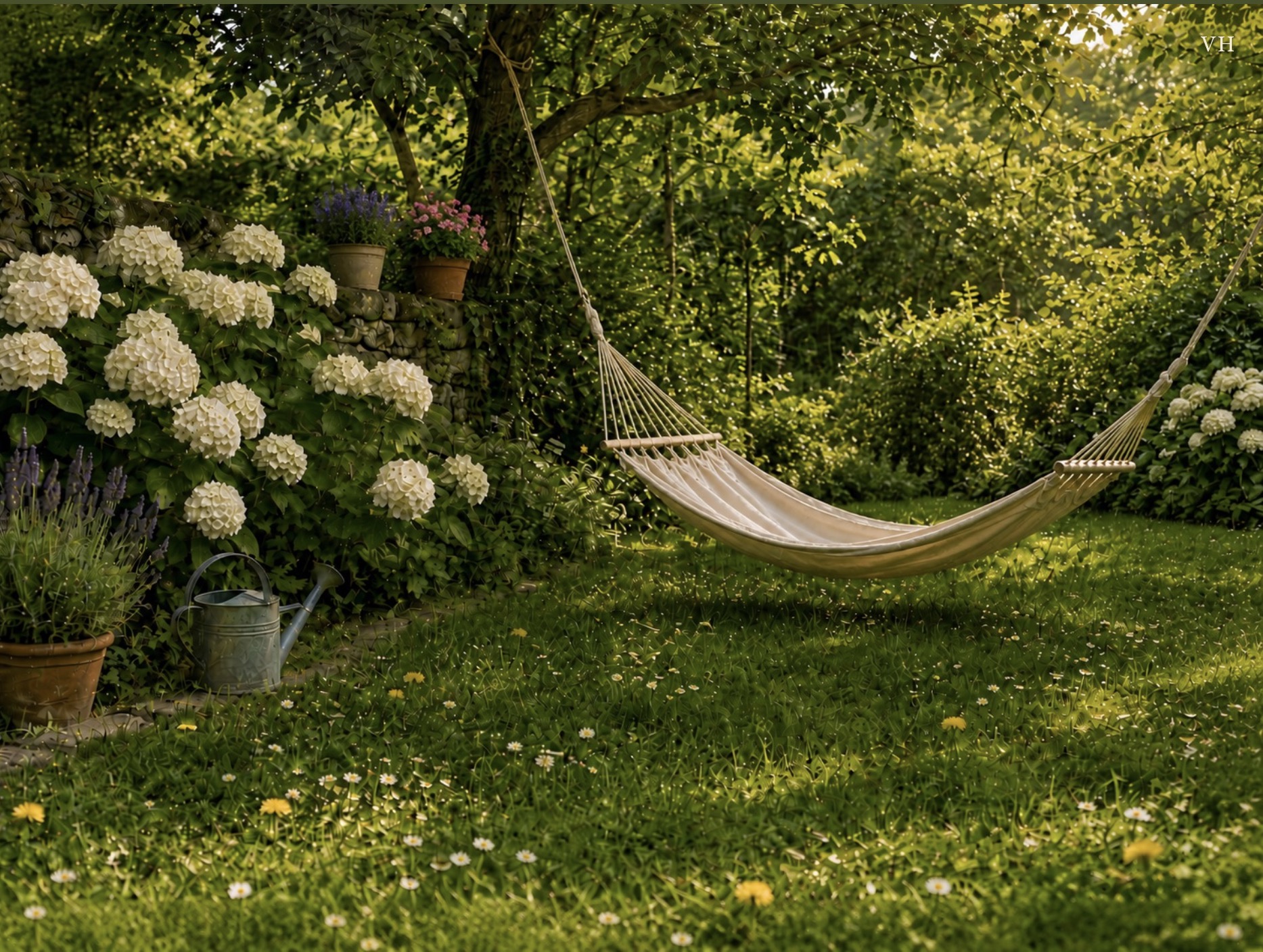 Garten der Villa Hortensia