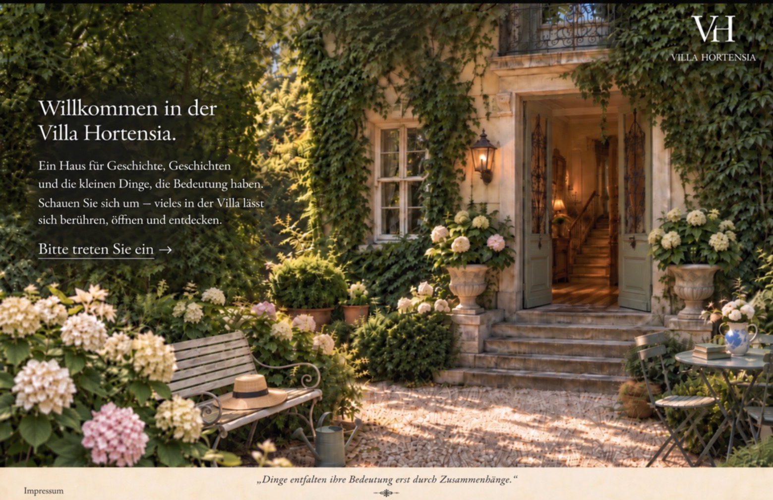 Villa Hortensia – Startseite