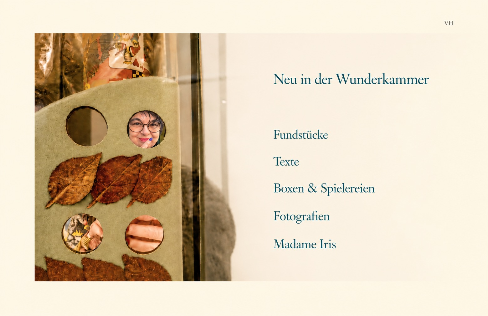 Wunderkammer der Villa Hortensia